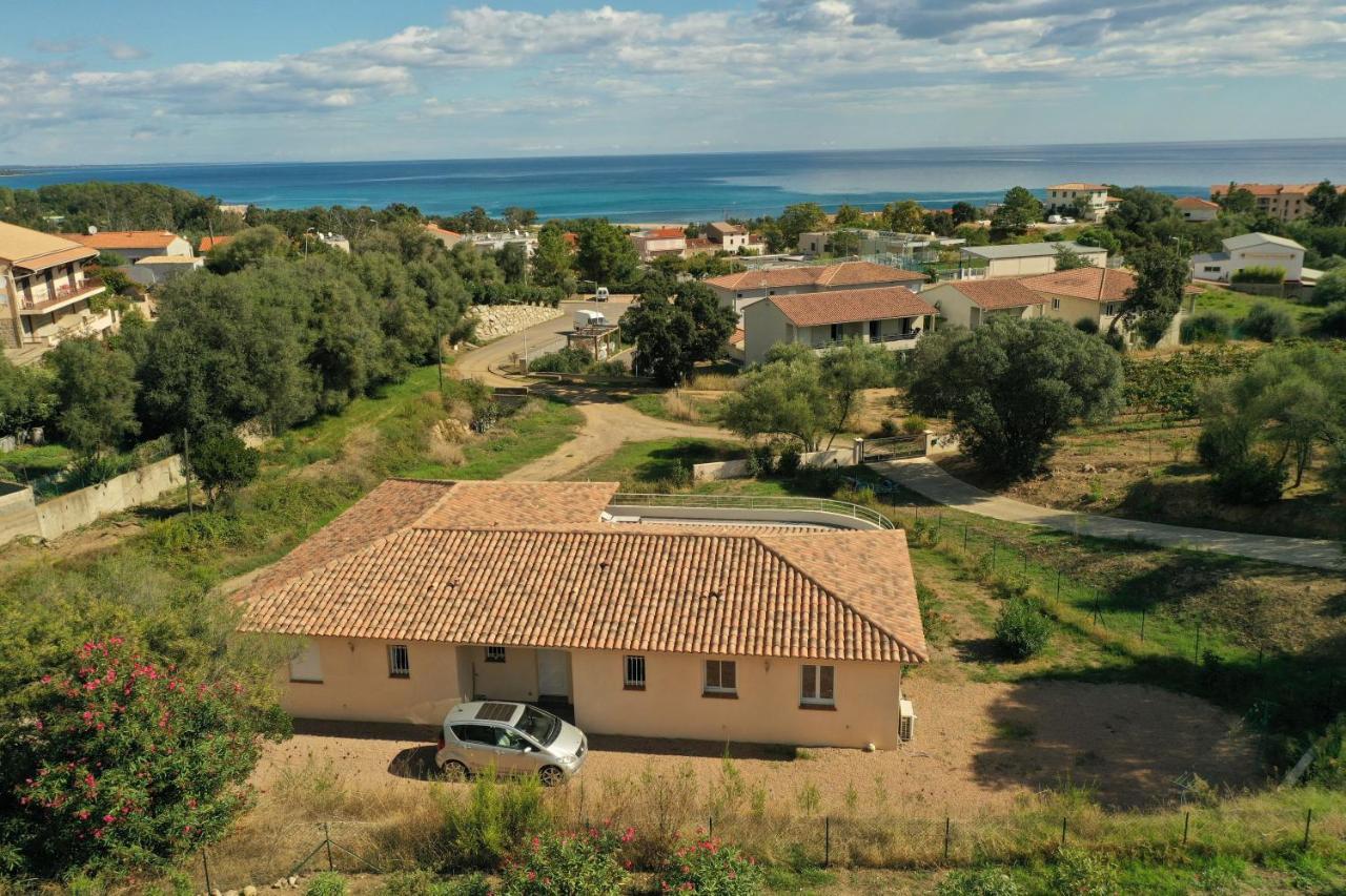 Villa Climatisee Avec Piscine Sari-Solenzara Exterior foto